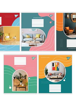 Зошит для записів yes your interior а5 60 аркушів клітинка