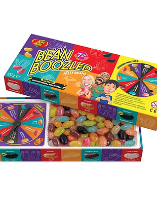 Конфети и игра bean boozled spinner gift box - 7th ed. 100 грам