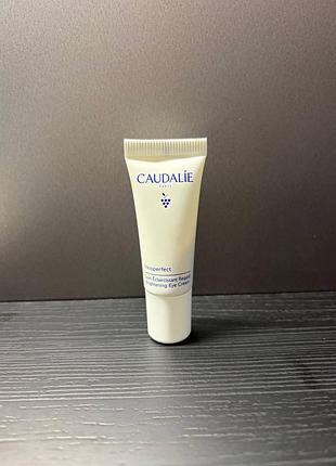 Caudalie vinoperfect brightening eye cream 5 мл — освітлювальний крем від темних кіл під очима, мініатюра нова