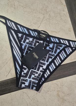 Нижня частина купальника жіноча fendi бікіні з логотипом