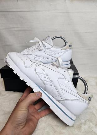 Кожаные кроссовки reebok 44 размер 5
