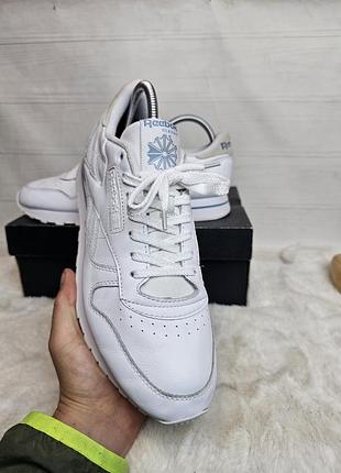 Кожаные кроссовки reebok 44 размер 2
