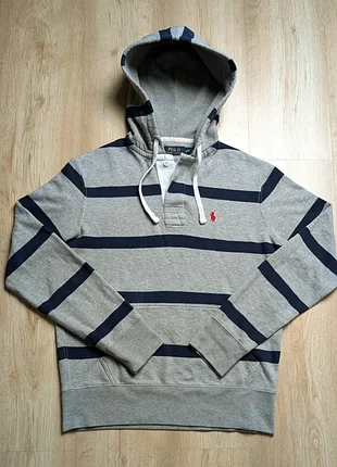 Худі polo ralph lauren rugby у смужку, розмір s, оригінал