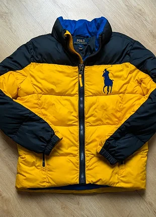 Куртка зимняя polo ralph lauren big pony детская, 128-134 (8 лет)