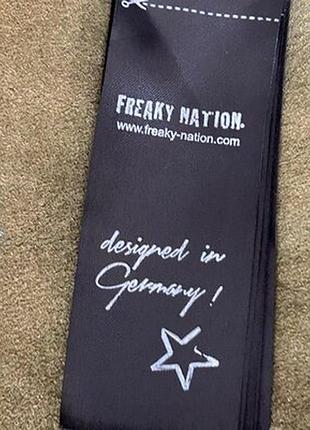 Шкіряна куртка freaky nation 8