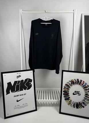 Оригінальний світшот new balance x liverpool