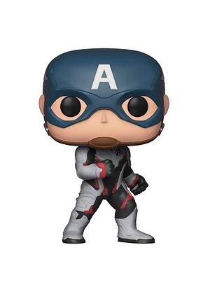 Колекційна фігурка funko pop! - капітан америка у білому костюмі