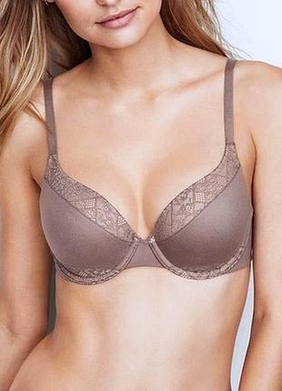 75-b/c  пудровый бюст victoria's secret с памятью