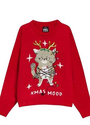 Свитер женский новогодний xmas mood, house, m 44-46