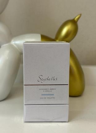 Туалетна вода seychelles від the white company
