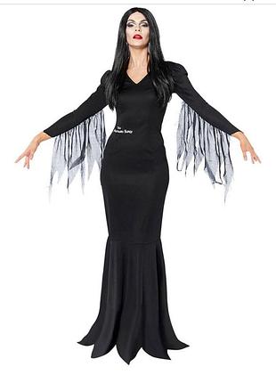 Костюм семейка аддамс мартиша хелловин halloween