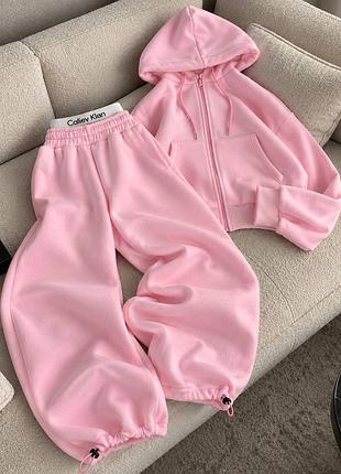 Спорт костюм теплый с лого
