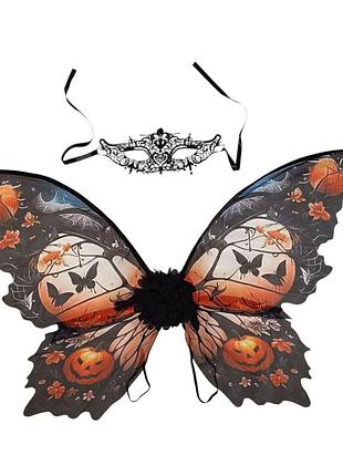 Костюм на хэллоуин halloween загадочная фея с ажурной маской