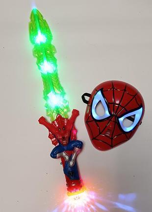 Игровой набор супергероя человек паук спайдермен spidermаn зеленый
