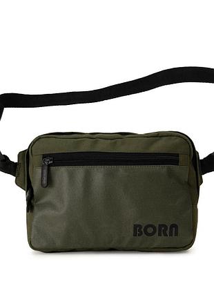 Сумка через плече для носіння на грудях, поясі та плечі born utility sling хакі