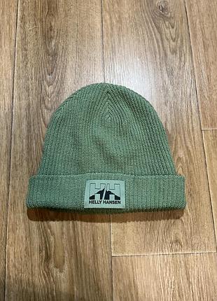 Шапка helly hansen зелена, one size