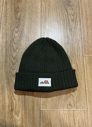 Шапка ellesse зелена, в'язана, one size