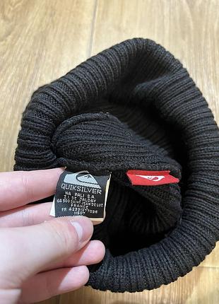 Шапка quiksilver чорна, one size 3