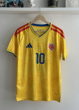 Чоловіча футболка adidas colombia home «james authentic jersey»