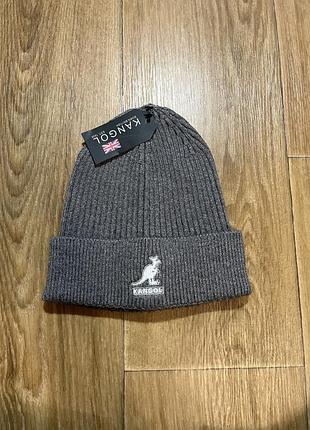 Шапка kangol сіра, нова, one size
