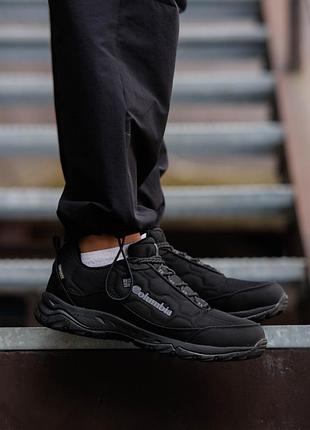 Columbia firecamp fleece gore-tex triple black 5