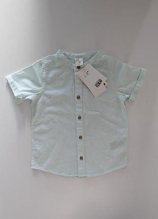 Рубашка с коротким рукавом h&amp;m 86 см 12-18 мес