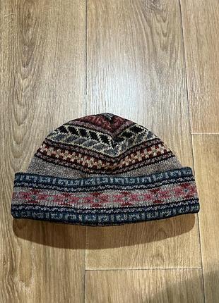 Вінтажна вовняна шапка elizabeth gach, англія, one size