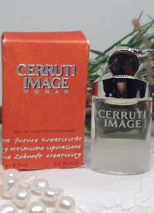 Cerruti — cerruti image woman (eau de toilette) об'єм: 3,7 ml / 0.12 fl. oz. колекційна мініатюра.