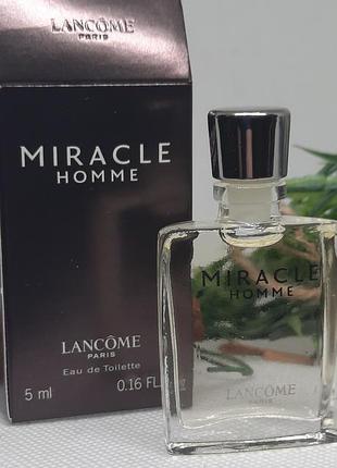Lancôme — miracle homme (eau de toilette), 5 ml
