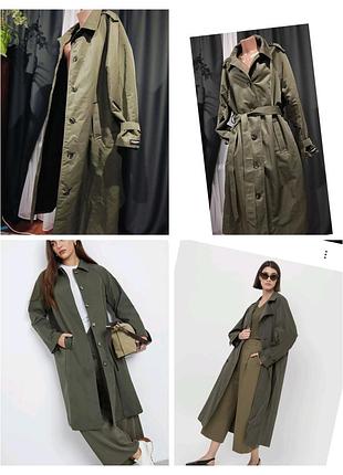 Оливковий,хакі тренч або пальто. розмір наш 48-54, хорошого бренду scotch & soda,
