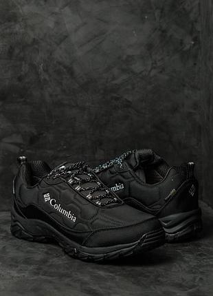 Columbia firecamp fleece gore-tex black white 2