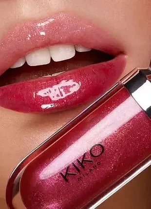 Блиск для губ 3d hydra kiko milano. номер: 22