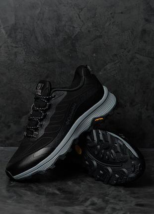 Columbia gore-tex black grey 3