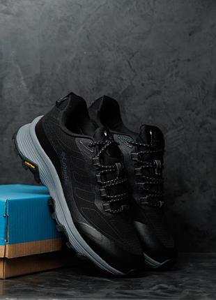 Columbia gore-tex black grey 5