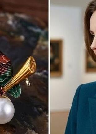 Яскрава брошка 🦉 сова 2