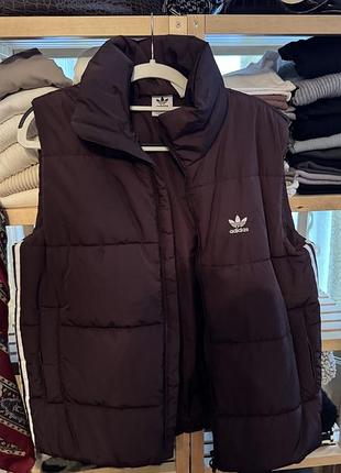 Жилет adidas originals коричневий  xs