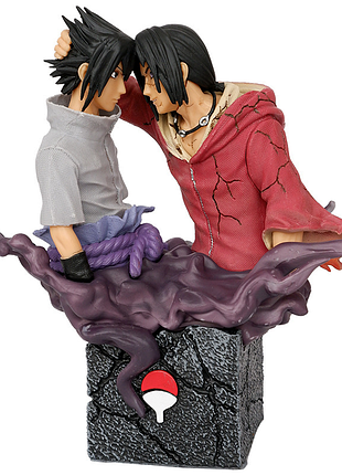 Фігурка саске учіха та ітачі учіха наруто naruto sasuke & itachi uchiha 18 см ch n sai 18