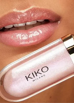 Блиск для губ 3d hydra kiko milano. номер: 41