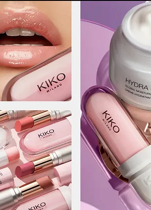 Блиск для губ kiko milano. цвет: 01 tutu rose