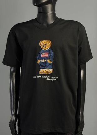Біла і чорна футболка polo ralph lauren s m l