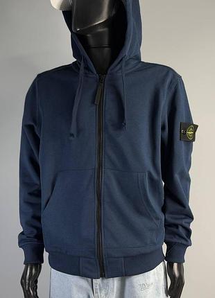 Толстовка на блискавці stone island оверсайз m, l, xl