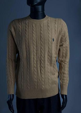 Polo ralph lauren свитер мужской черный, коричневый, синий m, l, xl