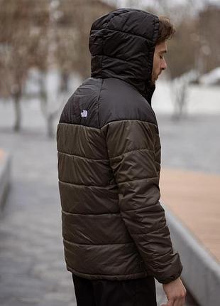 Черно-хаки куртка the north face демисезонная s-5xl