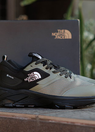 North face vectiv gore-tex black khaki