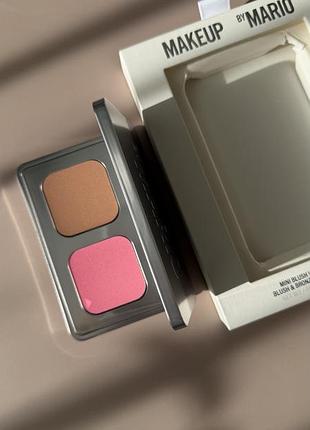 Палетка makeup by mario  mini blush veil & skin enhancer duo