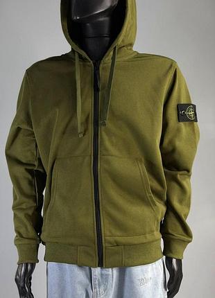 Оверсайз зіпка stone island m, l, xl