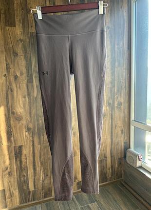 Легінси жіночі under armour сірі розмір xs