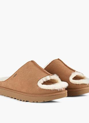 Тёплые меховые тапочки щлеранцы ugg угги оригинал 2