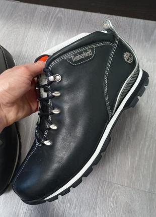 Шкіряні чоловічі ботинки timberland 3
