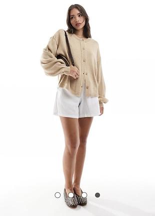 Кардиган жіночий asos бежевий розмір с/м